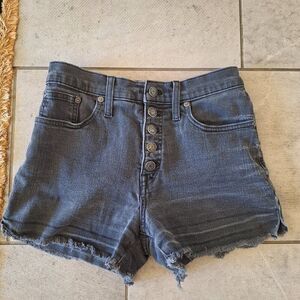 Madewell‎ High Rise Exposed Button Fly size 25